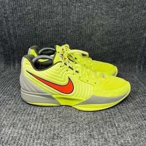 Nike Ja 2 LT Lemon Twist Yellow Orange Basketball Shoes Mens 9 FD7328-701